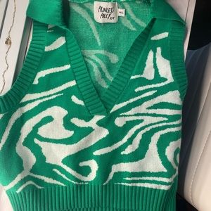 Princess Polly Green Tank Top